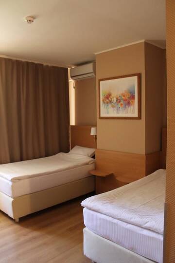 Двухместный номер с 2 отдельными кроватями в Отеле Alpen Hotel